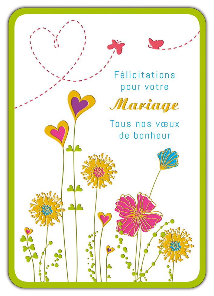 Carte Mariage