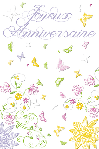 Carte Anniversaire